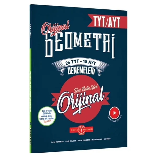 Orijinal Yayınları Tyt-Ayt Geometri 26 Tyt 18 Ayt Deneme - Görsel 3