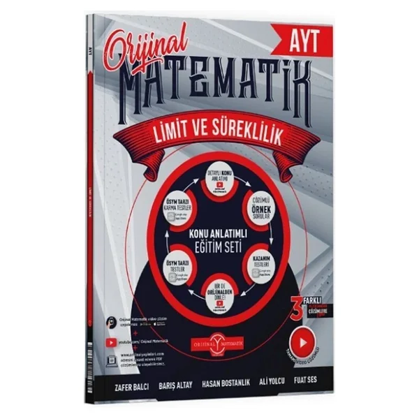 Orijinal Yayınları Ayt Matematik Limit Ve Süreklilik Konu Anlatımlı Eğitim Seti - Görsel 8