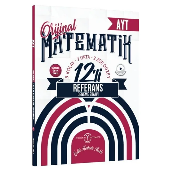 Orijinal Yayınları Ayt Matematik Referans 12'li Deneme Sınavı - Görsel 3
