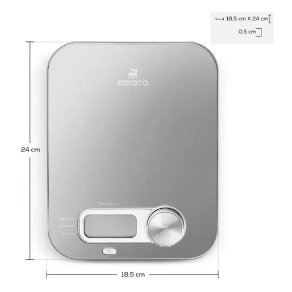 Karaca X Refika Gastro Scale Self-Power Mutfak Tartısı - Görsel 6