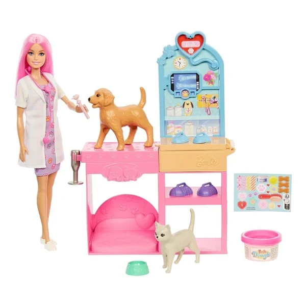 Barbie 'nin Veteriner Kliniği Jfx93 - Görsel 4