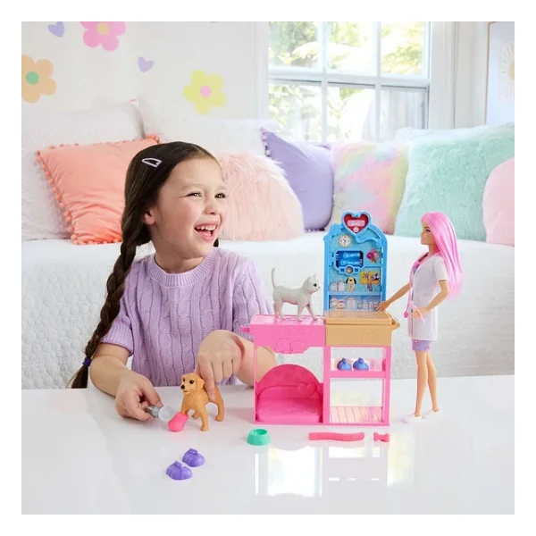 Barbie 'nin Veteriner Kliniği Jfx93 - Görsel 8