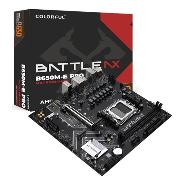 Colorful BATTLE-AX B650M-E PRO V14 AMD AM5 DDR5 Micro ATX Anakart - Görsel 8