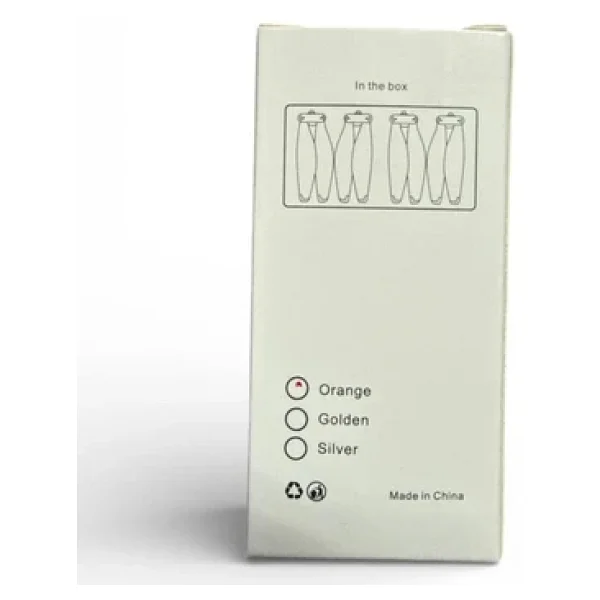 Mettzchrom Djı Mini 5 Pro Yedek Pervane Turuncu Çizgili Farklı Markaya Modele Uymaz - Görsel 6