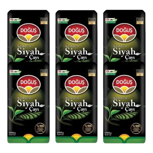 Doğuş Karadeniz'in Siyah Çayı 1 Kg 6'lı - Görsel 4