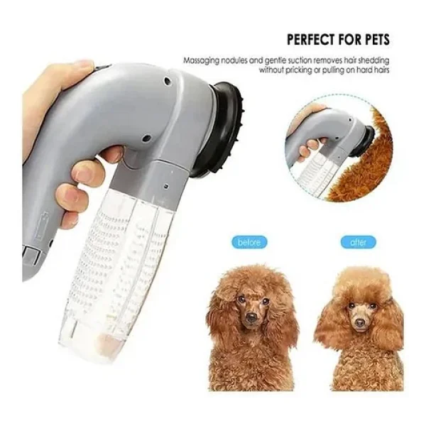 Shed Pal Kedi Ve Köpek Vakumlu Tüy Toplama Tarağı - Görsel 2