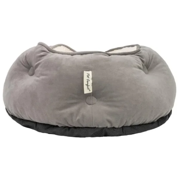 Pet Comfort Paris 60 Cm Gri Kedi Yatağı - Görsel 7