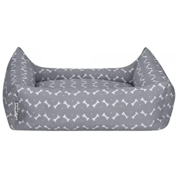 Pet Comfort Small Uniform Bone Gri-Beyaz Kedi Yatağı - Görsel 6
