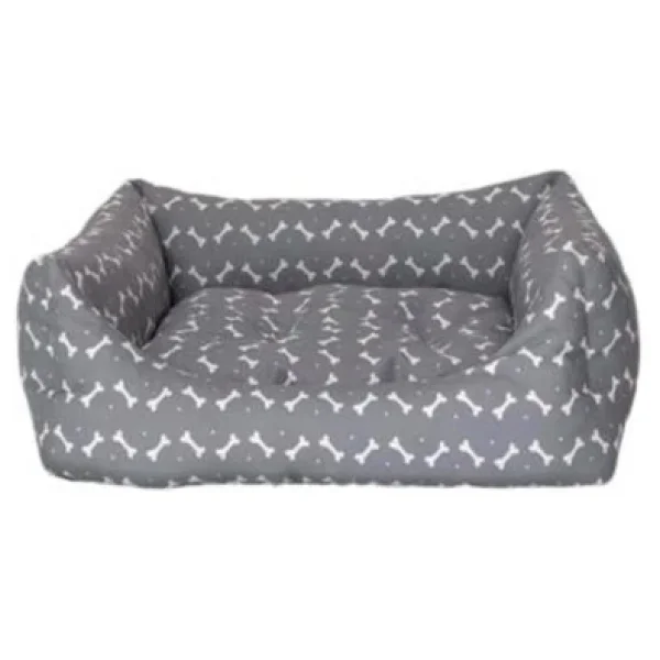 Pet Comfort Small Uniform Bone Gri-Beyaz Kedi Yatağı - Görsel 5