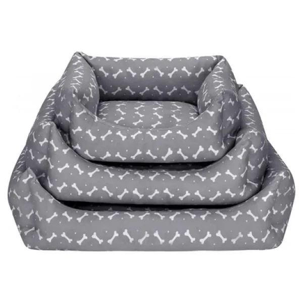 Pet Comfort Small Uniform Bone Gri-Beyaz Kedi Yatağı - Görsel 7