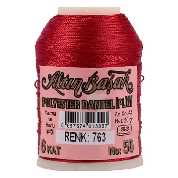 3 Adet Altınbaşak Oya Ve Dantel İpi 20 Gr - Royaleks - No: 763 - Görsel 3