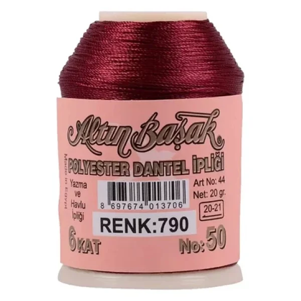 3 Adet Altınbaşak Oya Ve Dantel İpi 20 Gr - Royaleks - No: 790 - Görsel 3