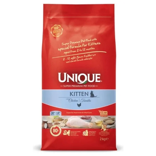 Unique Tavuklu 2 Kg Yavru Kedi Maması - Görsel 6