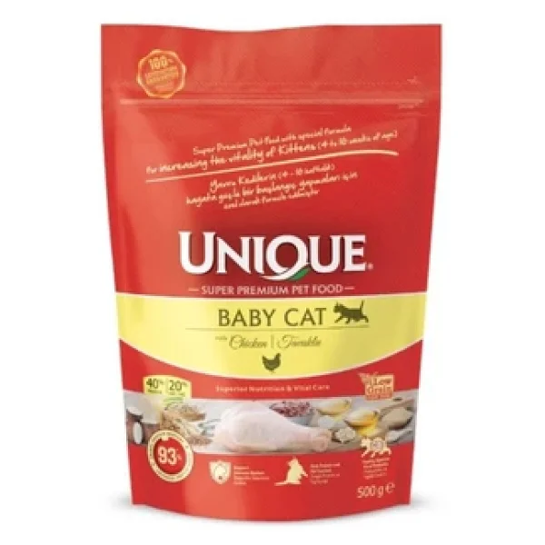 Unique Baby Cat Tavuklu 500 Gr Yavru Kedi Maması - Görsel 3