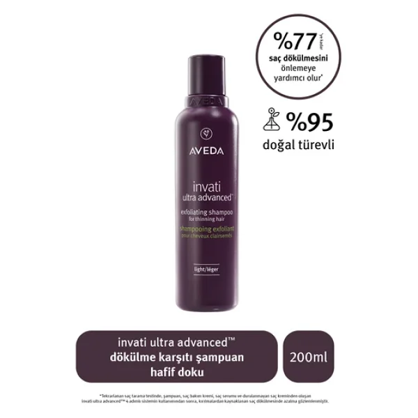 Aveda Invati Ultra Advanced Dökülme Karşıtı Hafif Doku 200 Ml Şampuan - Görsel 3