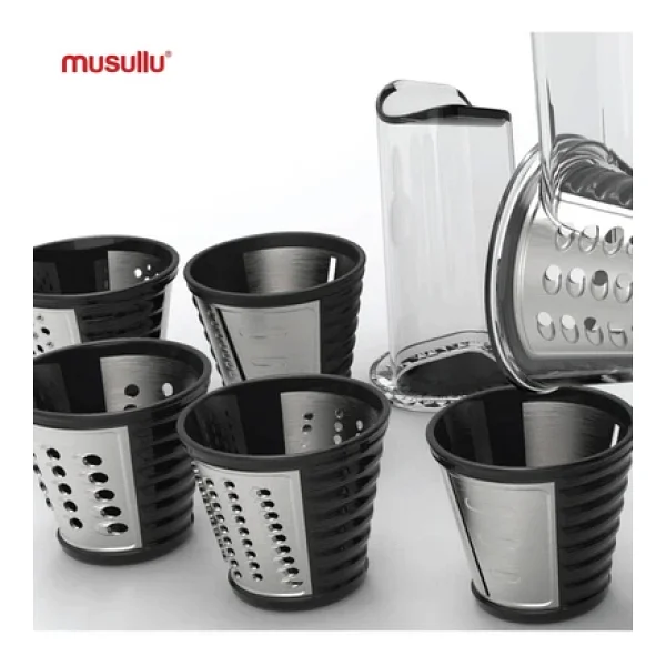 Musullu Rende Makinesi 5'i 1 Arada Otomatik Doğrayıcı Dilimleme - Görsel 2