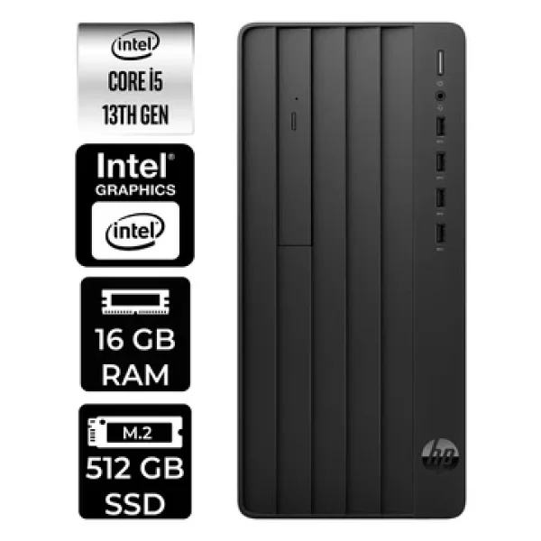 Hp Pro Tower 290 G9 İ5 13400 16gb 512gb SSD Fdos Masaüstü Bilgisayar & Per4 USB Bellek - Görsel 6