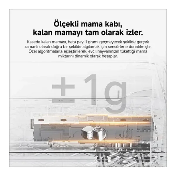 Xiaomi Smart Food Feeder 2 5 Lt Akıllı Mama Kabı - Görsel 5