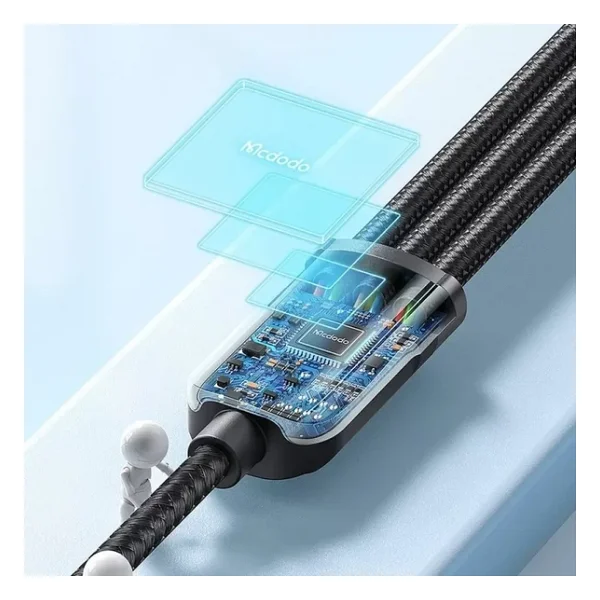 Mcdodo Ca-0930 1.2 M Type-C Micro USB Lightning Hızlı Şarj Cihazı - Görsel 3