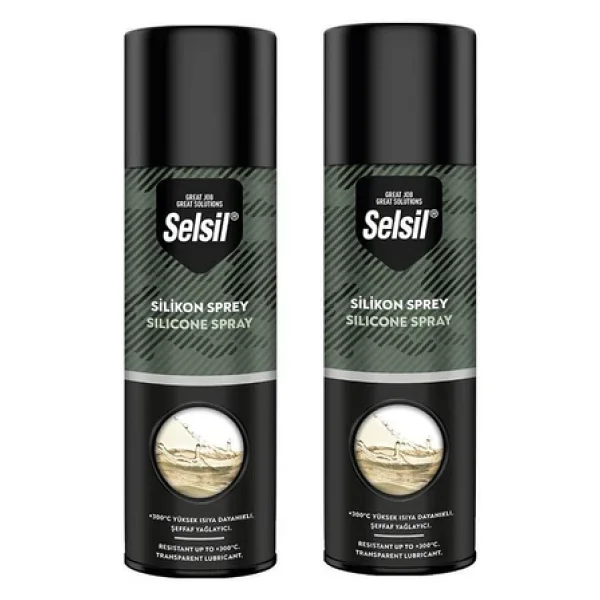 Selsil Silikon Sprey 500 Ml X 2 Adet - Görsel 5