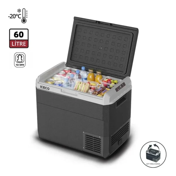 Iceco Mcd60d 12/24 V 60 Lt Kompresörlü Araç Buzdolabı - Görsel 9