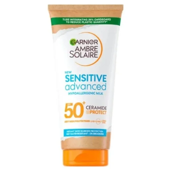 Garnier Ambre Solaire Sensitive Advanced 50 Faktör Güneş Koruyucu Süt 175 Ml - Görsel 7