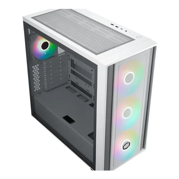 Cooler Master Masterbox 600 Mb600-Wgnn-S00 Argb Fanlı Beyaz E-Atx Bilgisayar Kasası - Görsel 5