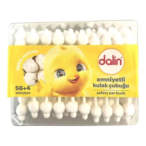 Dalin Emniyetli Kulak Çubuğu 60 Adet - Görsel 3