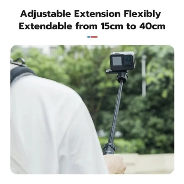 Telesin Mini Tripod Selfie Stick (40cm) - Görsel 5