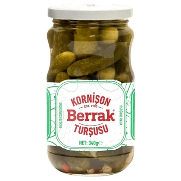 Berrak Kornişon Turşusu 340 G E - Görsel 3