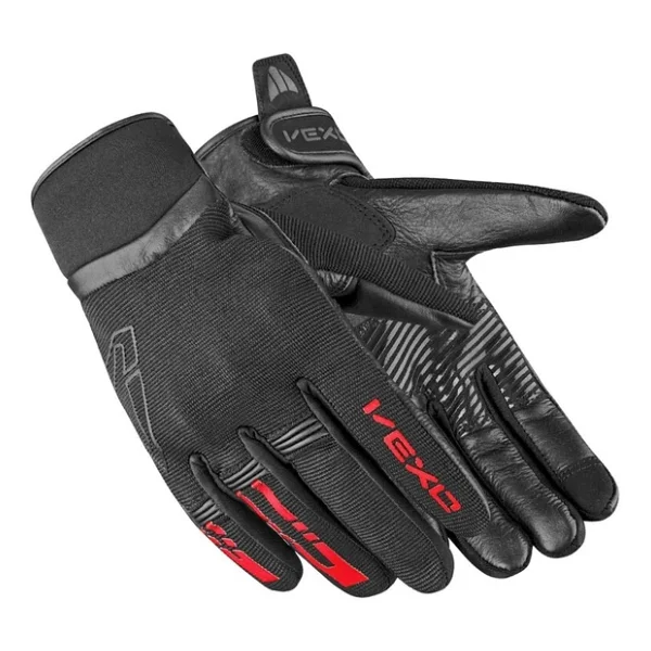 Vexo Aero Plus Siyah-Kırmızı Yazlık Motosiklet Eldiveni - Görsel 2