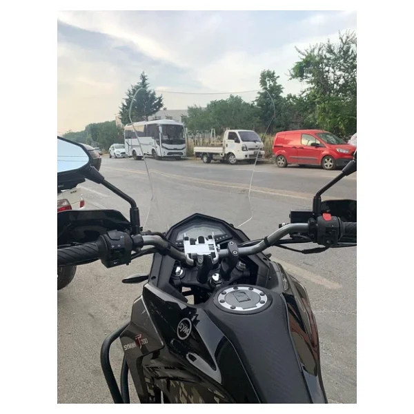 Motocam Sym Nht 200 Ön Cam 2023-2026 Model 50cm Şeffaf Renkli 4mm - Görsel 6
