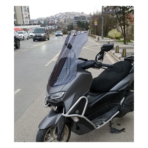 Motocam Falcon Cmax 155 Ön Cam 2023-2026 Model 65cm Füme Renkli 4mm Orta Boylu - Görsel 5