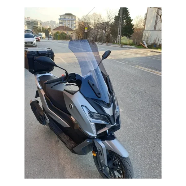 Motocam Voge Sr1 Ön Cam 2023-2026 Model 62cm Füme Renk 4mm Orta Boylu - Görsel 7