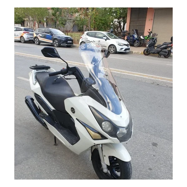 Motocam Daelim S3 Advance Ön Cam 2010-2018 Model 77cm Şeffaf Renkli 4mm - Görsel 5