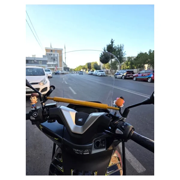 Motocam Honda Pcx Ön Cam 2025-2026 Model 66cm Şeffaf Renkli 4mm - Görsel 6