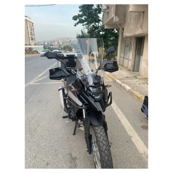 Motocam Sym Nht 200 Ön Cam 2023-2026 Model 50cm Şeffaf Renkli 4mm - Görsel 4