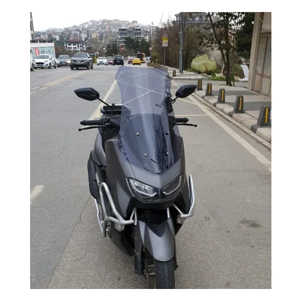Motocam Falcon Cmax 155 Ön Cam 2023-2026 Model 65cm Füme Renkli 4mm Orta Boylu - Görsel 4