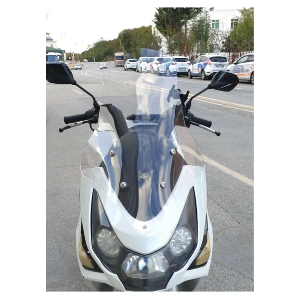 Motocam Daelim S3 Advance Ön Cam 2010-2018 Model 77cm Şeffaf Renkli 4mm - Görsel 3