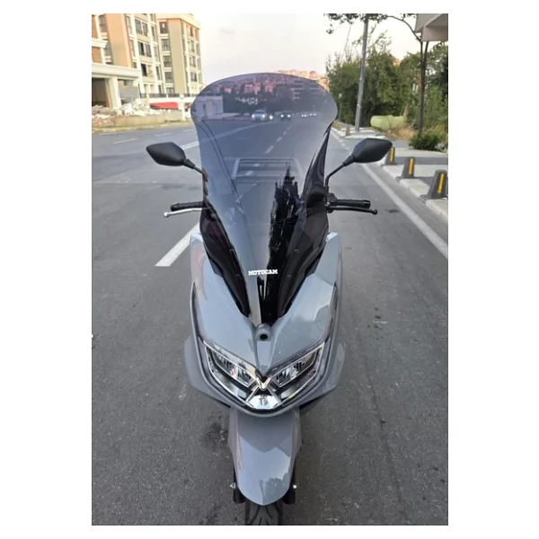 Motocam Motolüx Mcx 125 Ön Cam 2024-2026 Model 68cm Siyah Renkli 4mm - Görsel 6