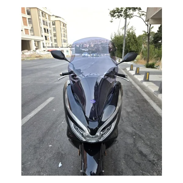 Motocam Honda Pcx Ön Cam 2018-2020 Model 65cm Füme Renkli 4mm Orta Boylu - Görsel 8