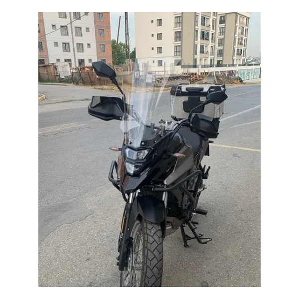 Motocam Sym Nht 200 Ön Cam 2023-2026 Model 50cm Şeffaf Renkli 4mm - Görsel 5
