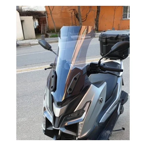 Motocam Voge Sr1 Ön Cam 2023-2026 Model 62cm Füme Renk 4mm Orta Boylu - Görsel 3