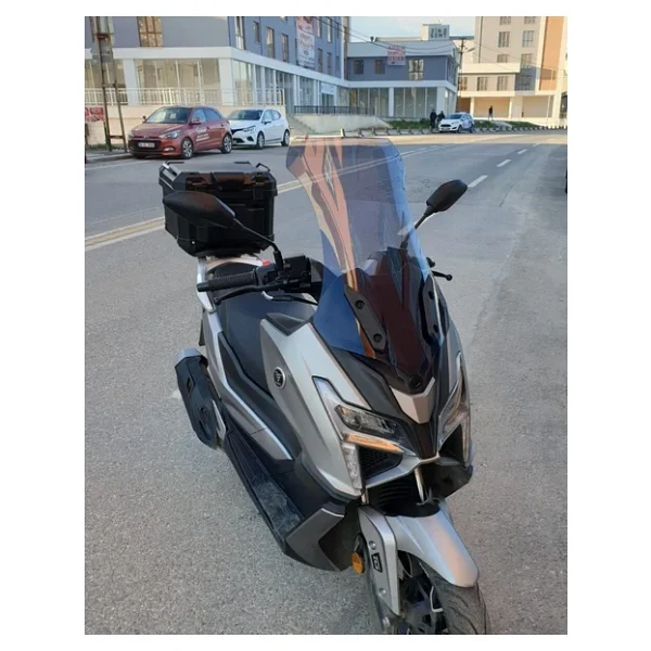 Motocam Voge Sr1 Ön Cam 2023-2026 Model 62cm Füme Renk 4mm Orta Boylu - Görsel 9