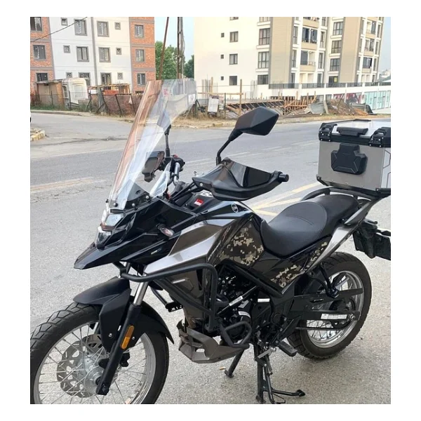 Motocam Sym Nht 200 Ön Cam 2023-2026 Model 50cm Şeffaf Renkli 4mm - Görsel 8