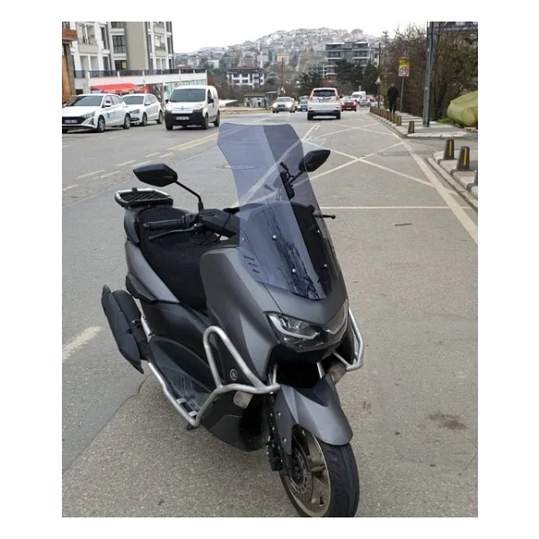 Motocam Falcon Cmax 155 Ön Cam 2023-2026 Model 65cm Füme Renkli 4mm Orta Boylu - Görsel 8