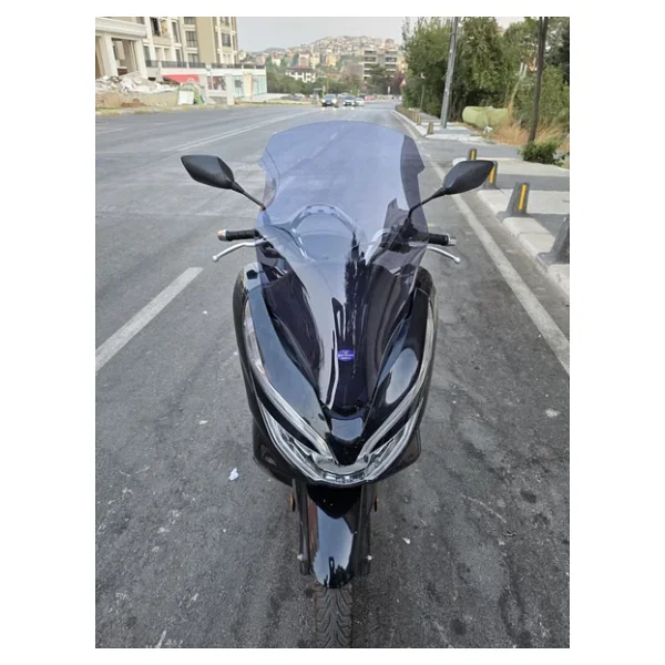 Motocam Honda Pcx Ön Cam 2018-2020 Model 65cm Füme Renkli 4mm Orta Boylu - Görsel 9