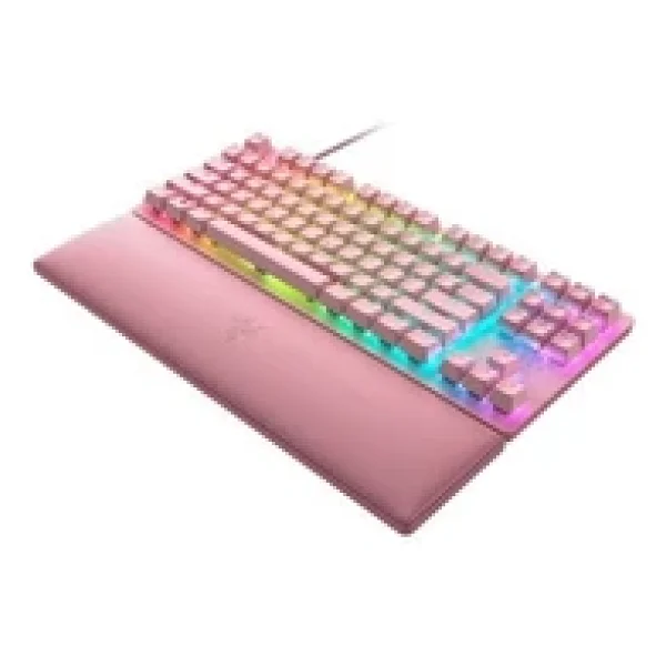 Razer Huntsman V2 Tkl Us Layout Quartz RGB Red Switch Kablolu Mekanik Oyuncu Klavyesi - Görsel 5