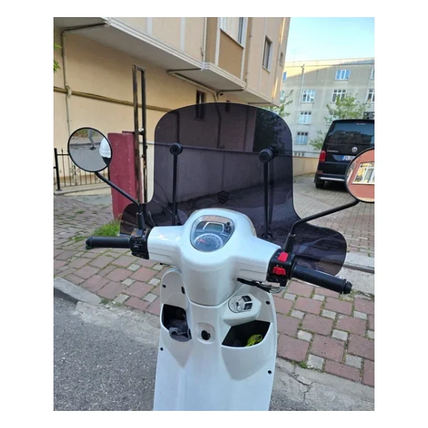 Motocam Rks Vps 125 Ön Cam 2022-2026 Model 42cm Siyah Renkli 4mm Elcikli Aparatsız - Görsel 9