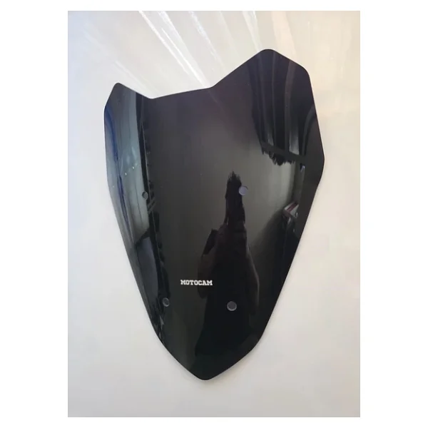 Motocam Kymco Skytown 125 Ön Cam 2023-2026 Model 40cm Siyah Renkli 4mm Sportif - Görsel 5